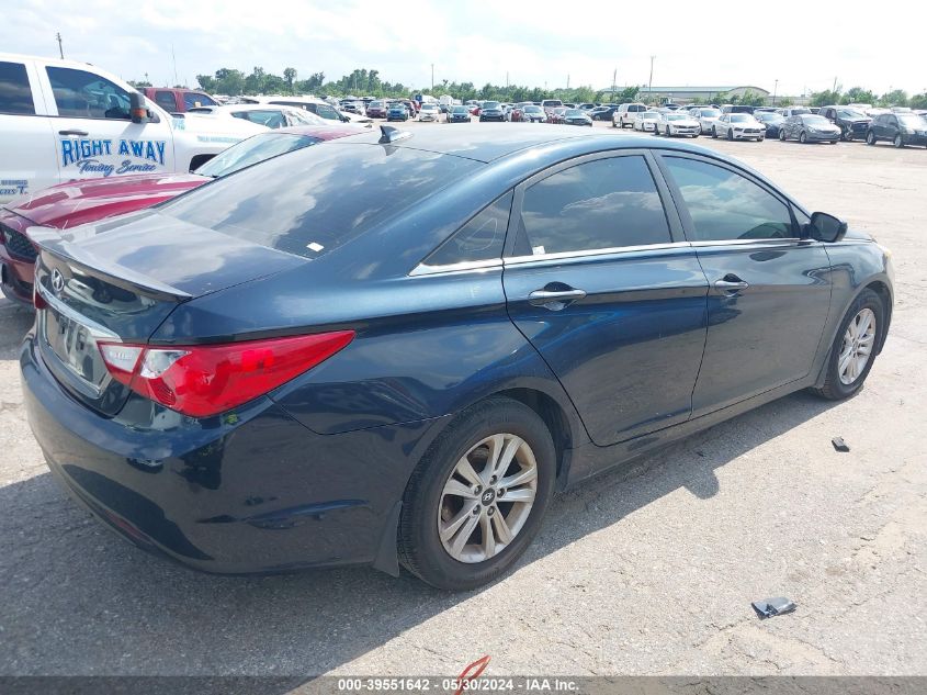 2013 Hyundai Sonata Gls VIN: 5NPEB4AC2DH784898 Lot: 39551642