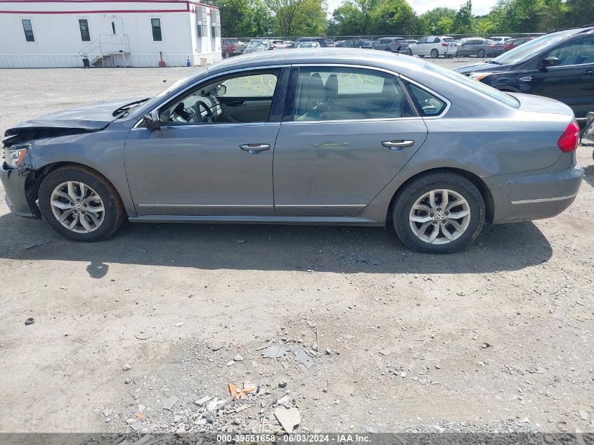 2016 Volkswagen Passat 1.8T S VIN: 1VWAS7A35GC048874 Lot: 39551658