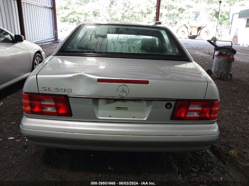 1999 Mercedes-Benz Sl 500 VIN: WDBFA68F4XF185369 Lot: 39551668