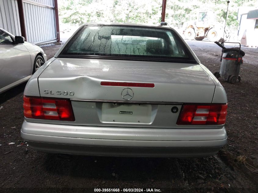 1999 Mercedes-Benz Sl 500 VIN: WDBFA68F4XF185369 Lot: 39551668