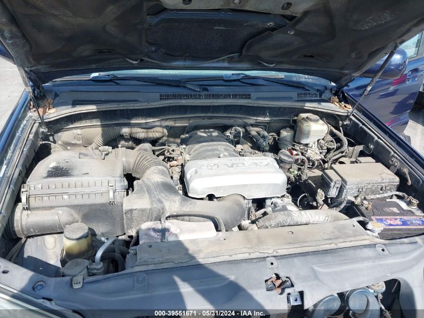 2005 Toyota 4Runner Sr5 Sport V8 VIN: JTEZT14RX58007426 Lot: 39551671