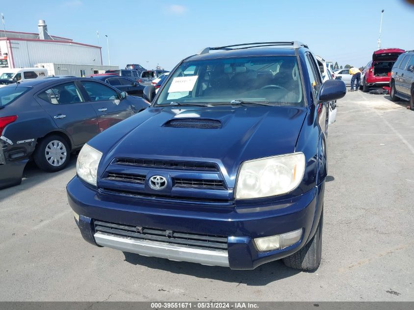 2005 Toyota 4Runner Sr5 Sport V8 VIN: JTEZT14RX58007426 Lot: 39551671