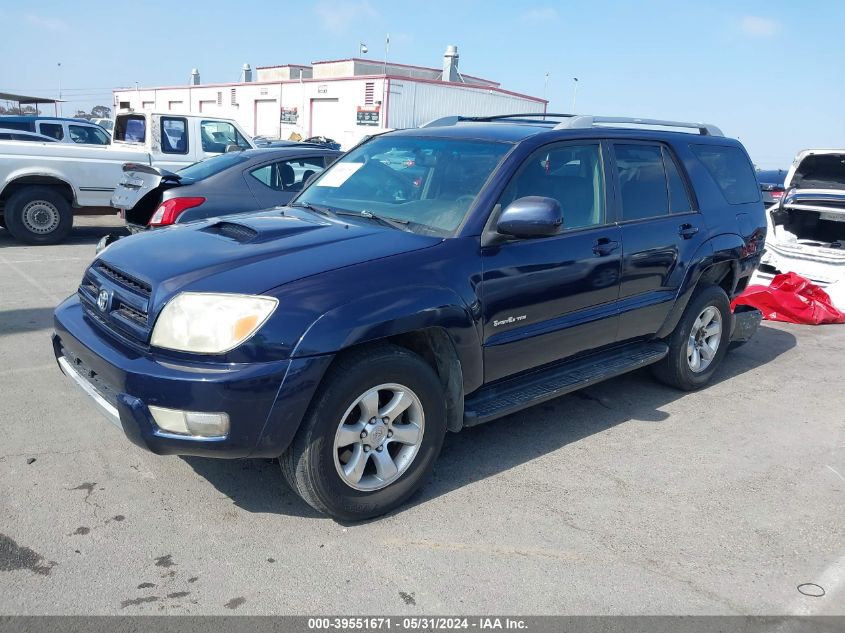 2005 Toyota 4Runner Sr5 Sport V8 VIN: JTEZT14RX58007426 Lot: 39551671