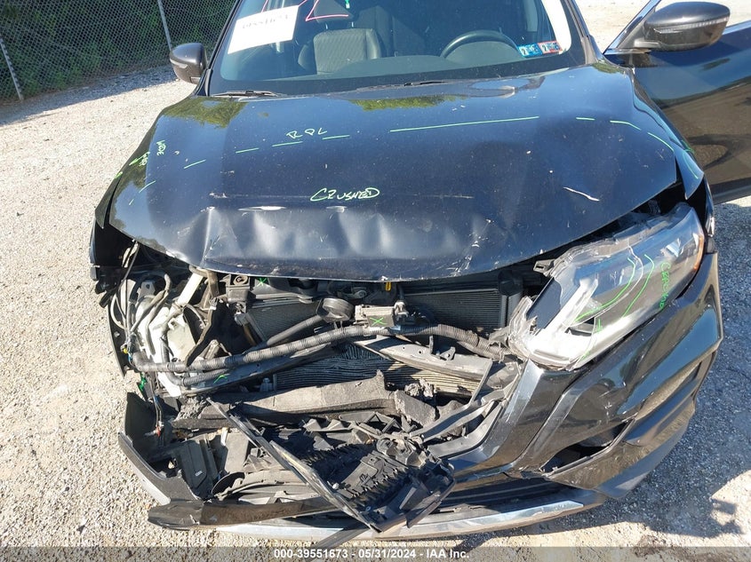 2019 Nissan Rogue Sv VIN: KNMAT2MVXKP504756 Lot: 39551673