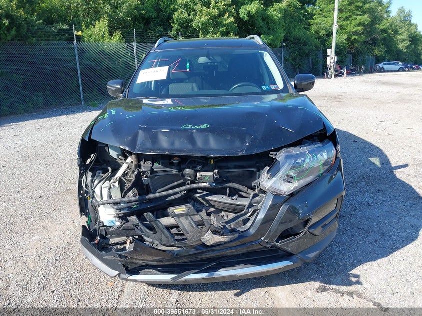 2019 Nissan Rogue Sv VIN: KNMAT2MVXKP504756 Lot: 39551673