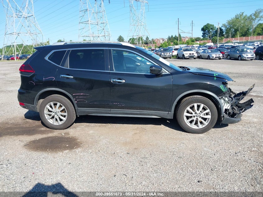 2019 Nissan Rogue Sv VIN: KNMAT2MVXKP504756 Lot: 39551673
