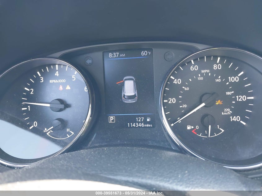 2019 Nissan Rogue Sv VIN: KNMAT2MVXKP504756 Lot: 39551673