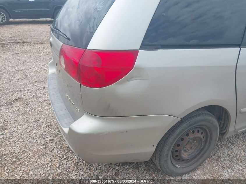 2008 Toyota Sienna Le VIN: 5TDZK23C48S152374 Lot: 39551675