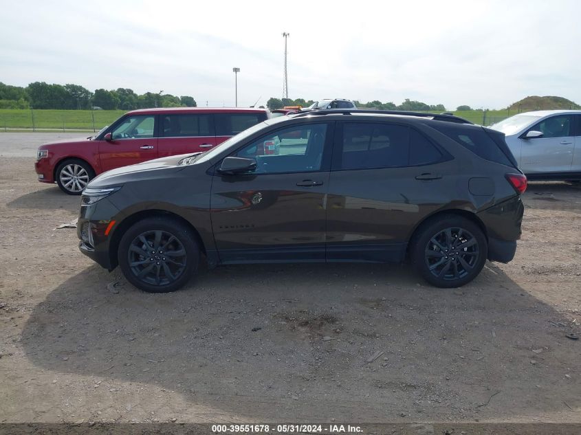 2023 Chevrolet Equinox Awd Rs VIN: 3GNAXWEGXPL212725 Lot: 39551678