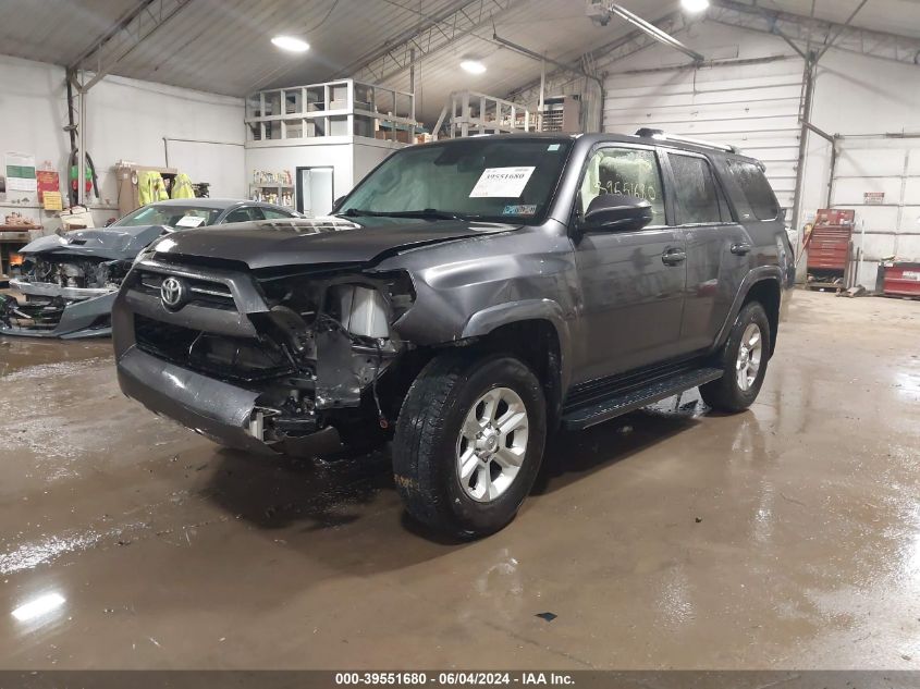 2020 Toyota 4Runner Sr5 VIN: JTEBU5JR4L5744369 Lot: 39551680