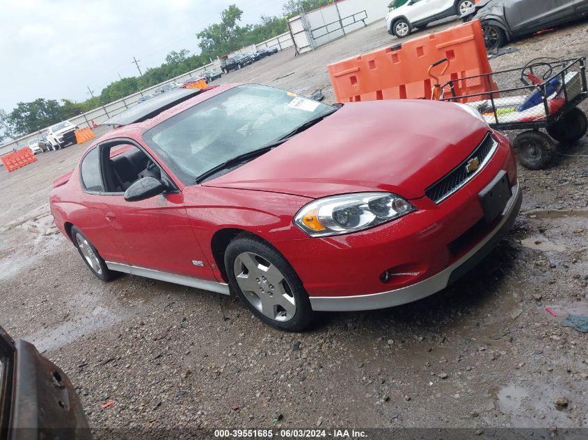 2007 Chevrolet Monte Carlo Ss VIN: 2G1WL16C179342929 Lot: 39551685