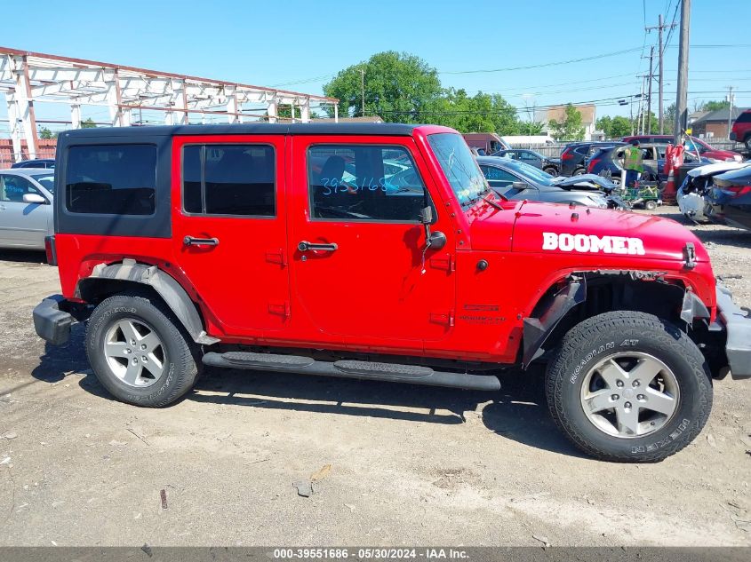 2016 Jeep Wrangler Unlimited Sport VIN: 1C4BJWDG4GL309849 Lot: 39551686