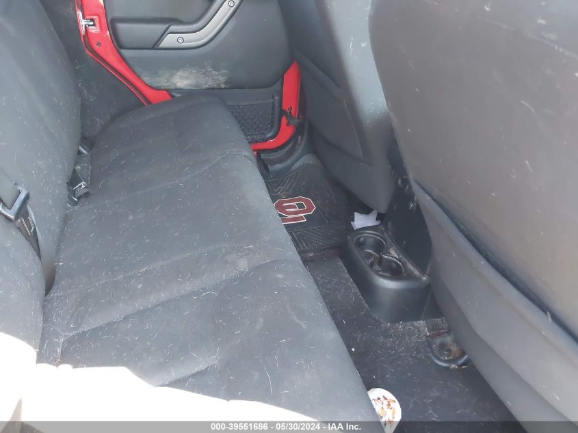 2016 Jeep Wrangler Unlimited Sport VIN: 1C4BJWDG4GL309849 Lot: 39551686