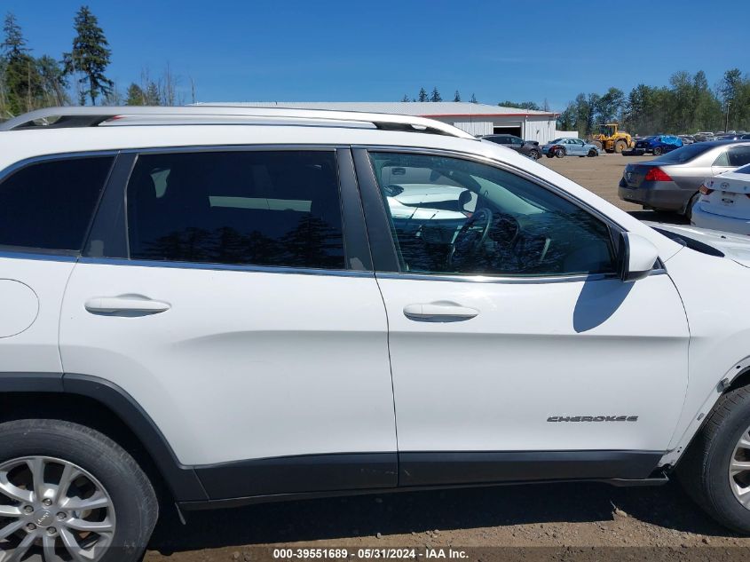 2019 Jeep Cherokee Latitude Fwd VIN: 1C4PJLCX2KD111117 Lot: 39551689