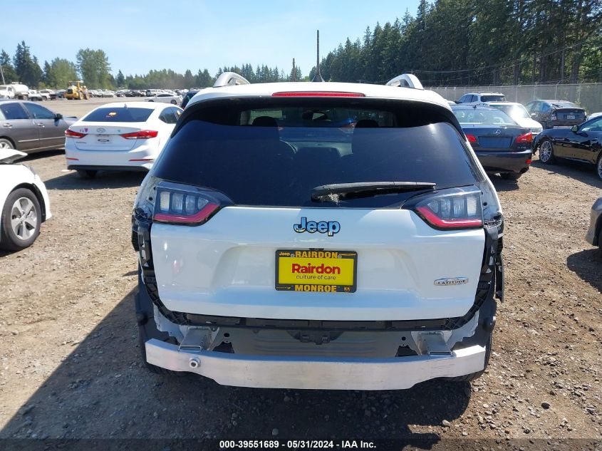 2019 Jeep Cherokee Latitude Fwd VIN: 1C4PJLCX2KD111117 Lot: 39551689