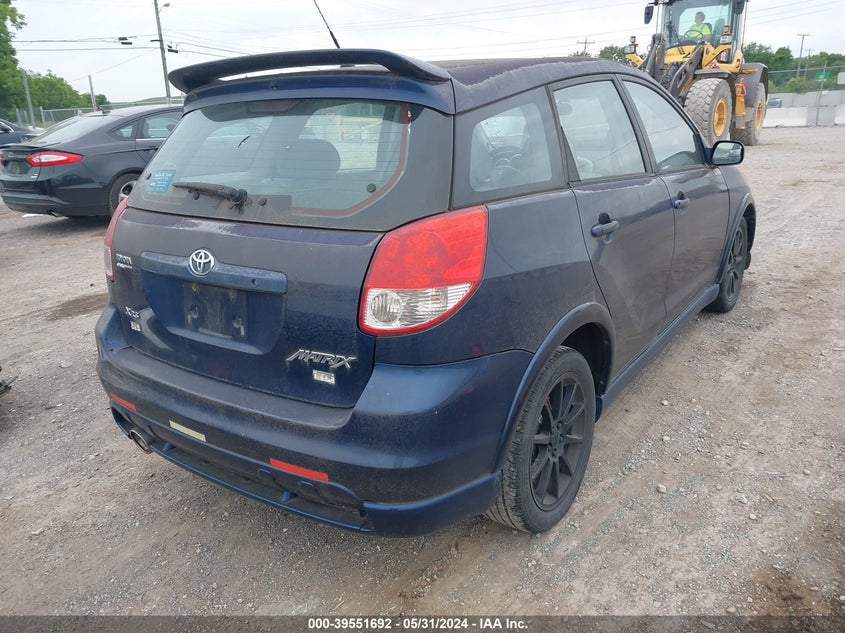 2004 Toyota Matrix Xrs VIN: 2T1KY32E14C221078 Lot: 39551692