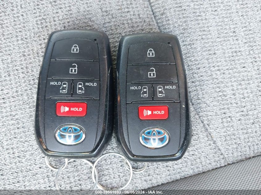 2021 Toyota Sienna Le VIN: 5TDKRKEC2MS039446 Lot: 39551693