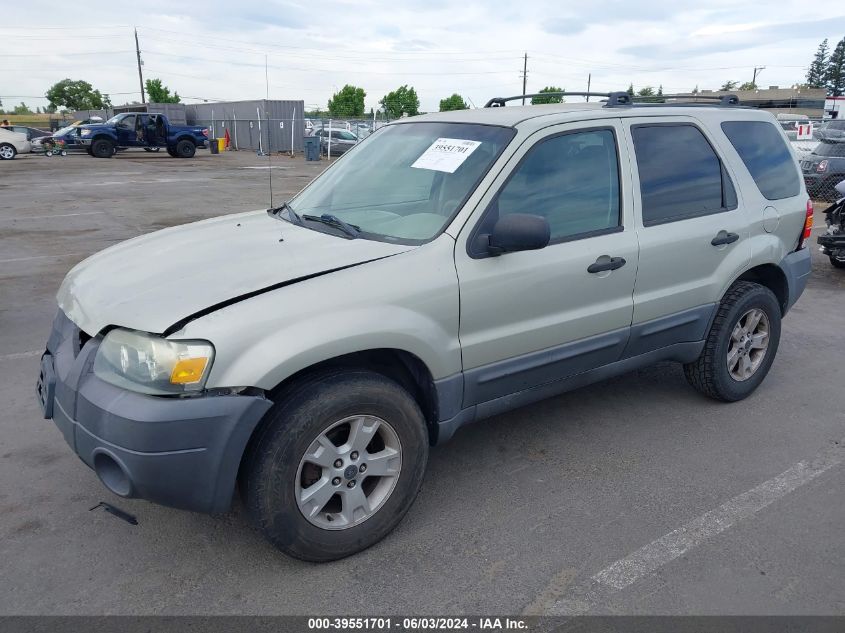 2006 Ford Escape Xlt VIN: 1FMYU03ZX6KA60846 Lot: 39551701