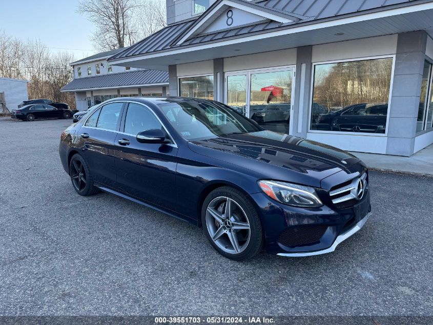 2015 Mercedes-Benz C 300 4Matic VIN: 55SWF4KB9FU048832 Lot: 39551703