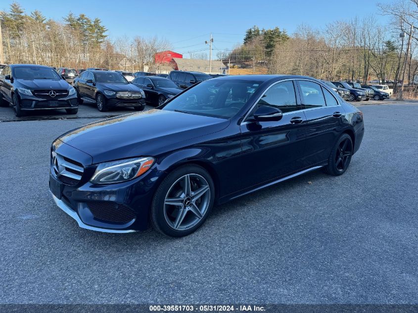 2015 Mercedes-Benz C 300 4Matic VIN: 55SWF4KB9FU048832 Lot: 39551703