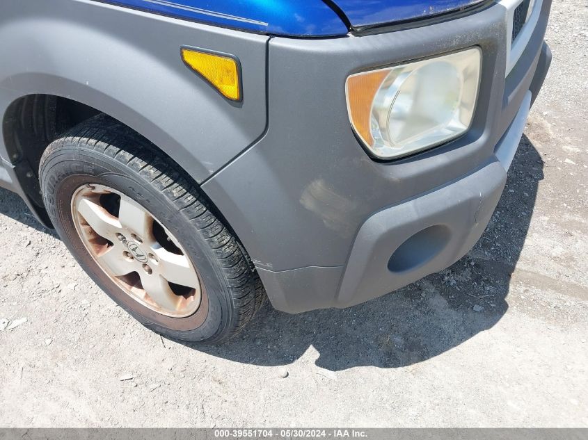 2005 Honda Element Ex VIN: 5J6YH27615L006343 Lot: 39551704