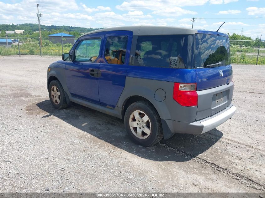 2005 Honda Element Ex VIN: 5J6YH27615L006343 Lot: 39551704