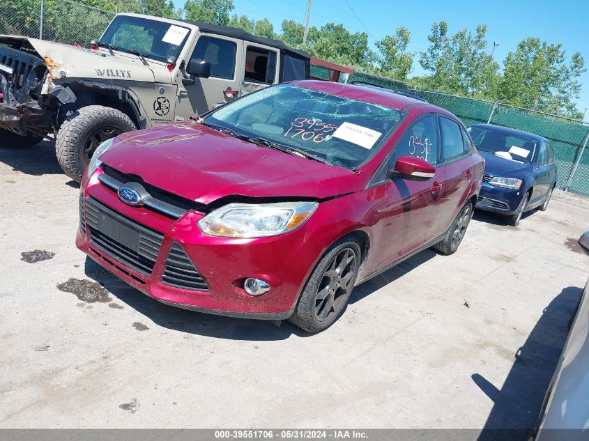 2014 Ford Focus Se VIN: 1FADP3F23EL318178 Lot: 39551706