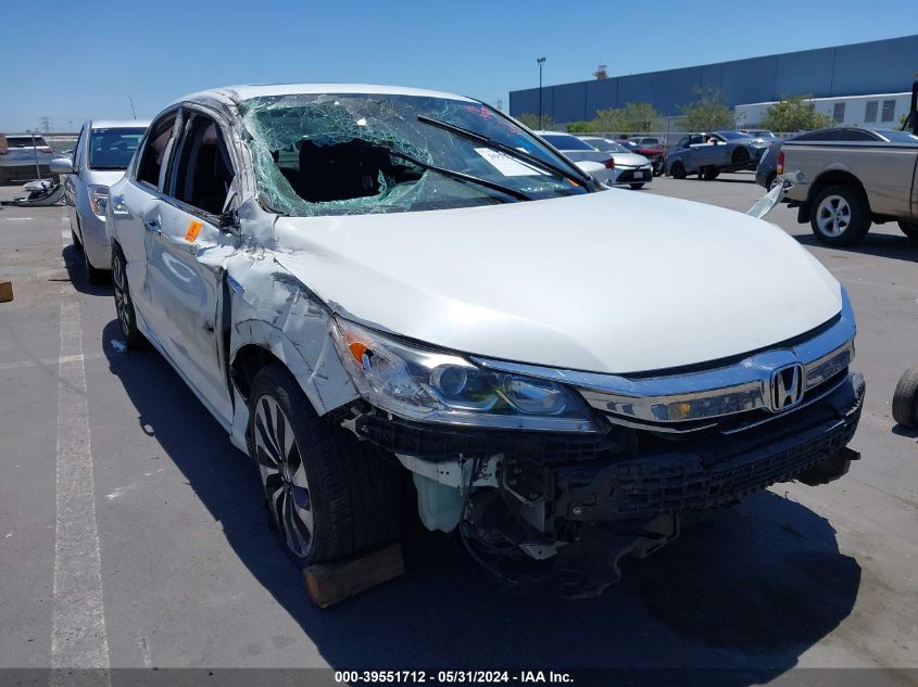 2017 Honda Accord Hybrid Ex-L VIN: JHMCR6F50HC007872 Lot: 39551712