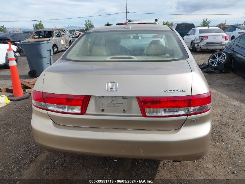 2004 Honda Accord 2.4 Ex VIN: JHMCM568X4C016379 Lot: 39551719