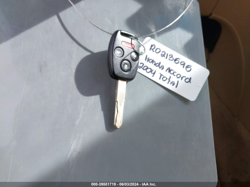 2004 Honda Accord 2.4 Ex VIN: JHMCM568X4C016379 Lot: 39551719