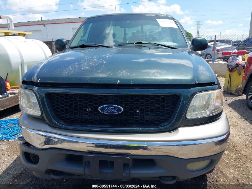 2001 Ford F-150 Lariat/Xl/Xlt VIN: 2FTRX18W41CA50489 Lot: 39551744