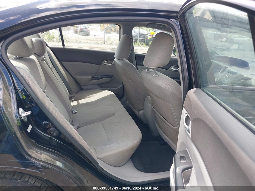 2012 Honda Civic Ex VIN: 2HGFB2F81CH314772 Lot: 39551749