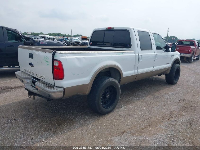 2005 Ford F250 Super Duty VIN: 1FTSW21P25EC62062 Lot: 39551757