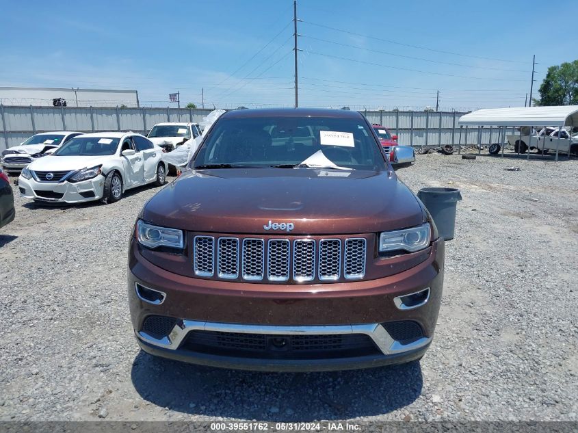 2014 Jeep Grand Cherokee Summit VIN: 1C4RJFJT9EC385077 Lot: 39551762