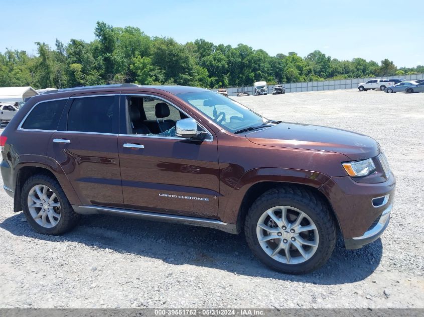 2014 Jeep Grand Cherokee Summit VIN: 1C4RJFJT9EC385077 Lot: 39551762