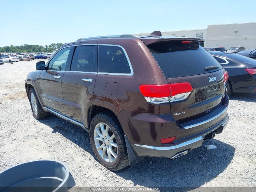 2014 Jeep Grand Cherokee Summit VIN: 1C4RJFJT9EC385077 Lot: 39551762