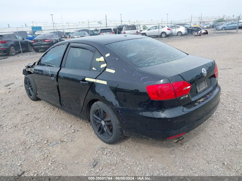 2012 Volkswagen Jetta 2.5L Se VIN: 3VWDP7AJ7CM319889 Lot: 39551764