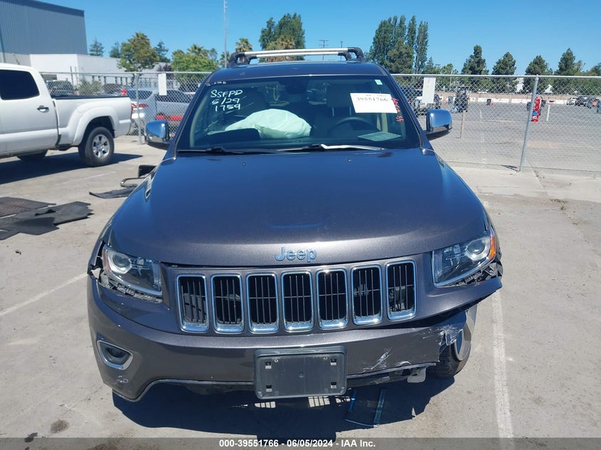 2016 Jeep Grand Cherokee Limited VIN: 1C4RJFBG4GC461759 Lot: 39551766