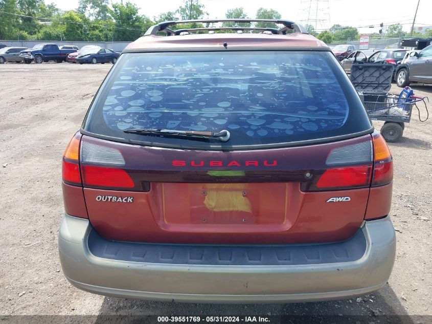 2004 Subaru Outback VIN: 4S3BH675147646666 Lot: 39551769