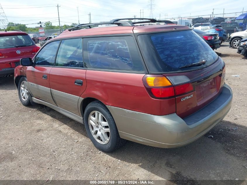 2004 Subaru Outback VIN: 4S3BH675147646666 Lot: 39551769