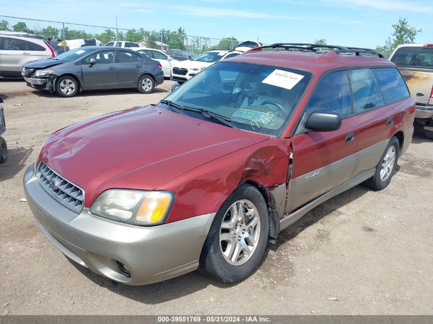 2004 Subaru Outback VIN: 4S3BH675147646666 Lot: 39551769