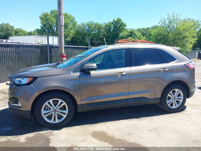 2019 Ford Edge Sel VIN: 2FMPK4J9XKBB12833 Lot: 39551770