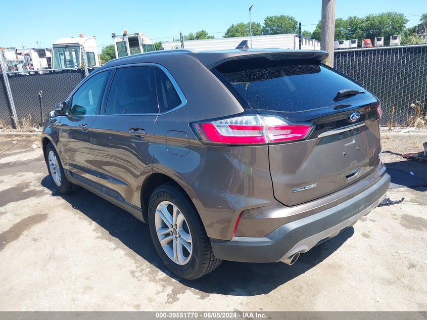VIN 2FMPK4J9XKBB12833 2019 FORD EDGE SEL