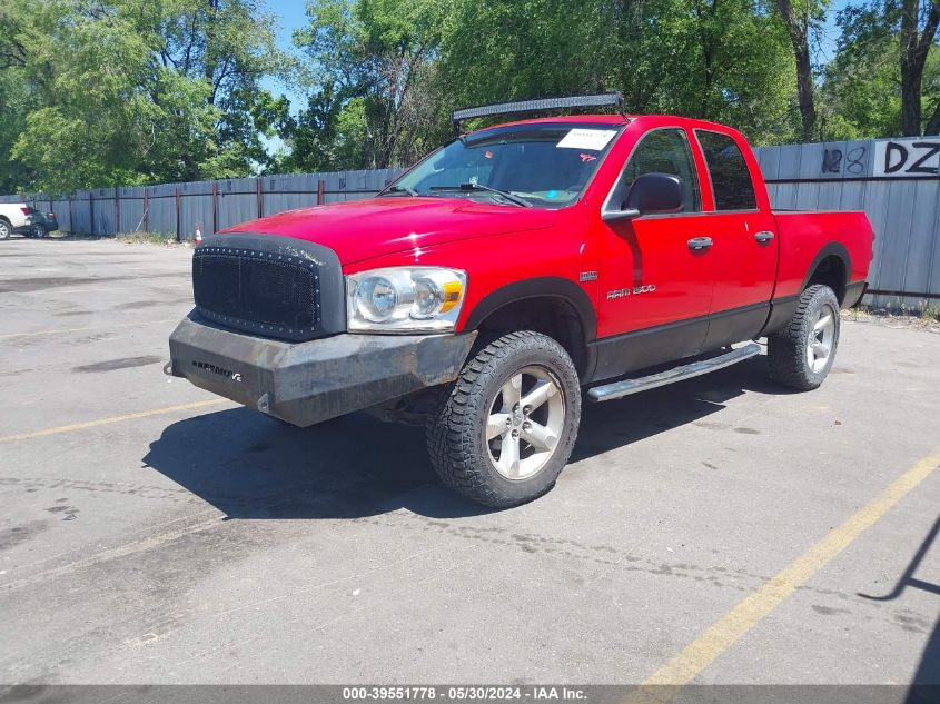 2007 Dodge Ram 1500 Slt/Trx4 Off Road/Sport VIN: 1D7HU18297S102551 Lot: 39551778