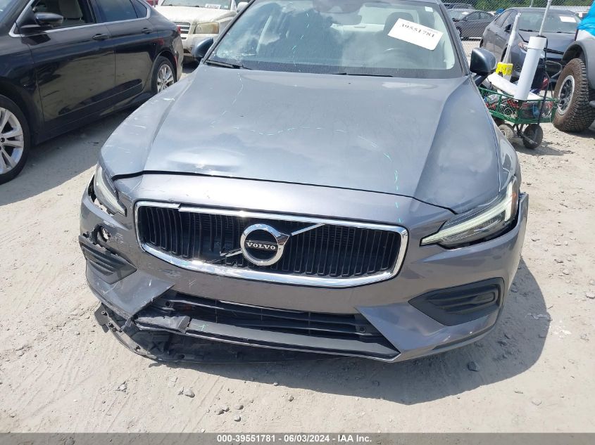 2020 Volvo S60 T6 Momentum VIN: 7JRA22TKXLG063952 Lot: 39551781