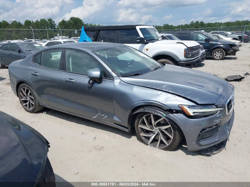 2020 Volvo S60 T6 Momentum VIN: 7JRA22TKXLG063952 Lot: 39551781