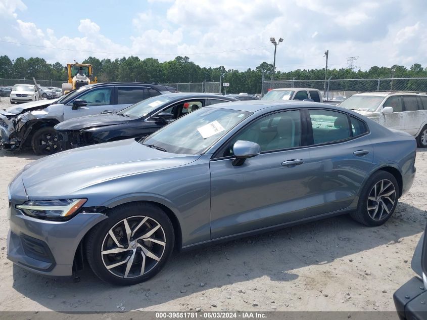 2020 Volvo S60 T6 Momentum VIN: 7JRA22TKXLG063952 Lot: 39551781