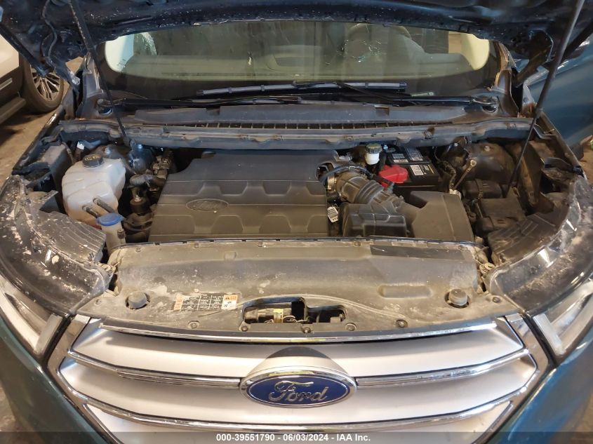 2016 Ford Edge Titanium VIN: 2FMPK4K83GBB78234 Lot: 39551790