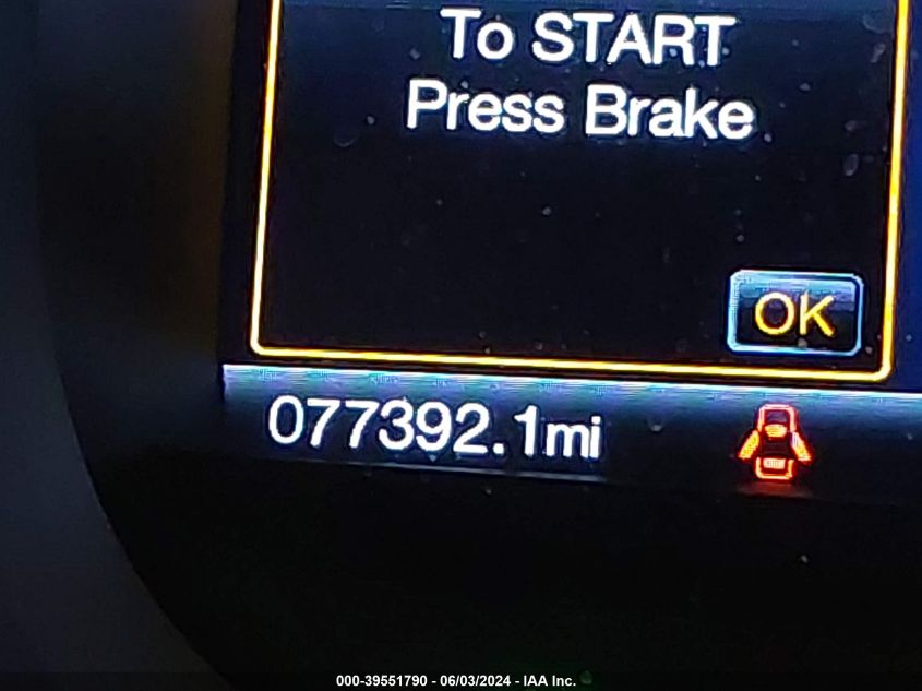 2016 Ford Edge Titanium VIN: 2FMPK4K83GBB78234 Lot: 39551790