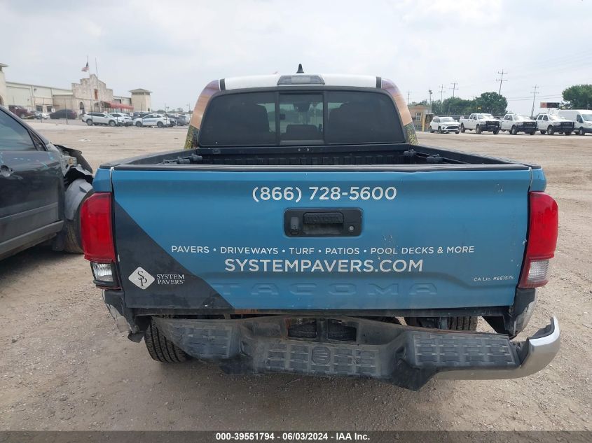 2020 Toyota Tacoma Double Cab/Sr/Sr5 VIN: 5TFAX5GN9LX187233 Lot: 39551794